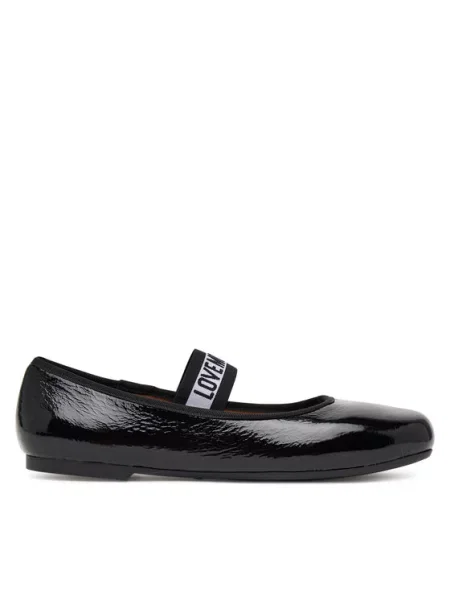 Balerinos LOVE MOSCHINO juoda