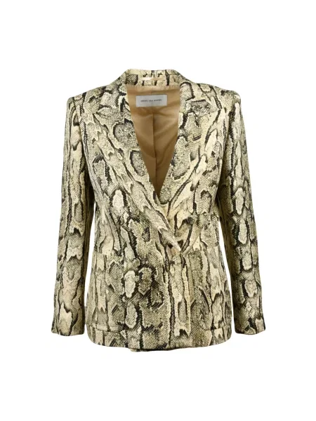 Marynarka Dries Van Noten beżowa