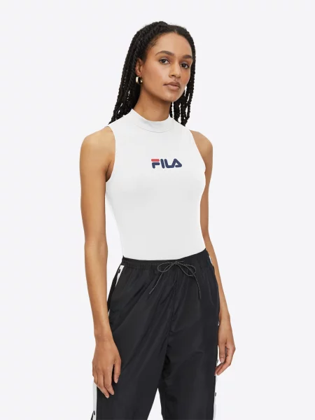 Dámske body FILA Limeira bright white biela