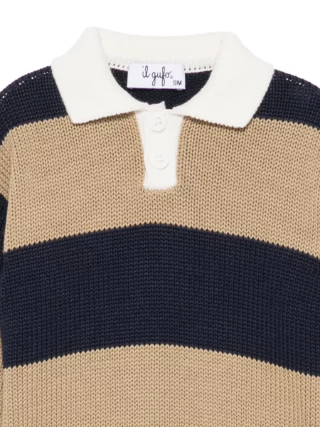 Sweter dziecięcy Il Gufo zielony