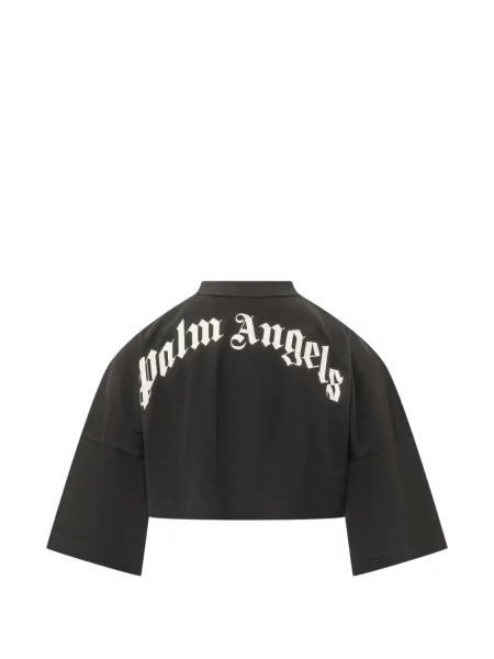 Decupat top Palm Angels cu imagine negru