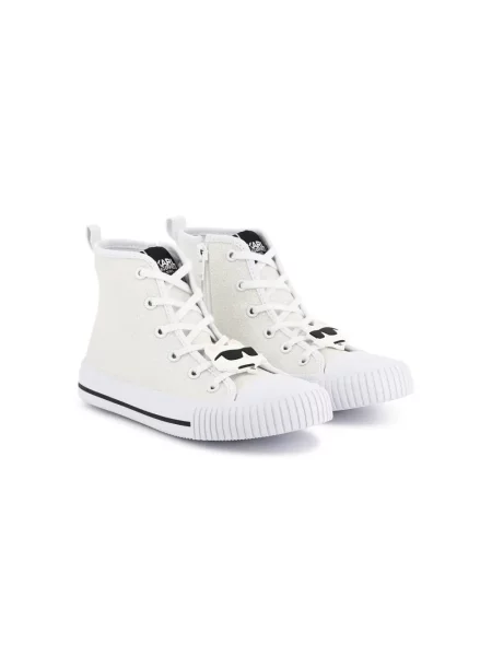 Sneakersy dziecięce Karl Lagerfeld białe