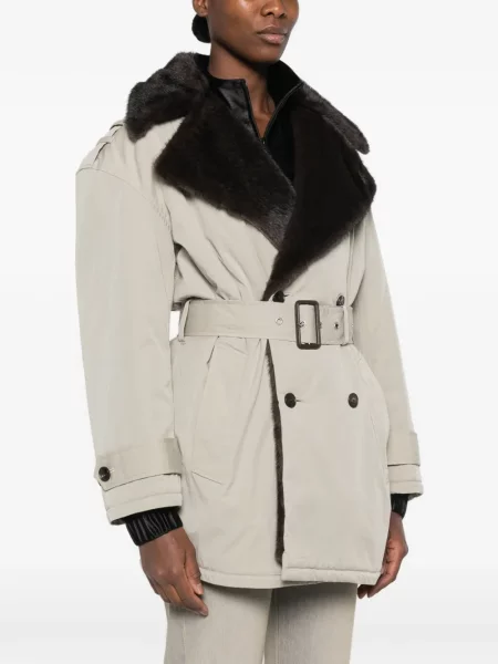 Двуредно препасан палто Alexander Wang