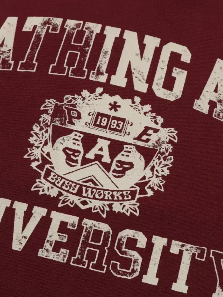 Tricou A Bathing Ape® cu imagine roșu
