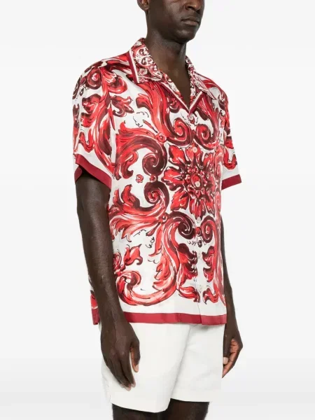 Scurt cămașă Dolce & Gabbana alb