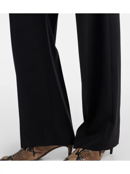 Pantaloni Khaite de lână negru