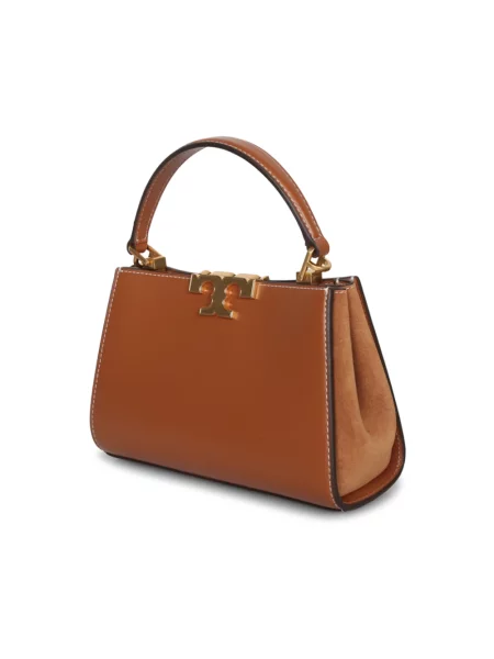 Torebka Tory Burch skórzana brązowa