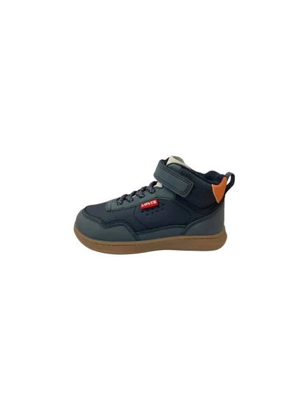 Členkové topánky Levi's modrá