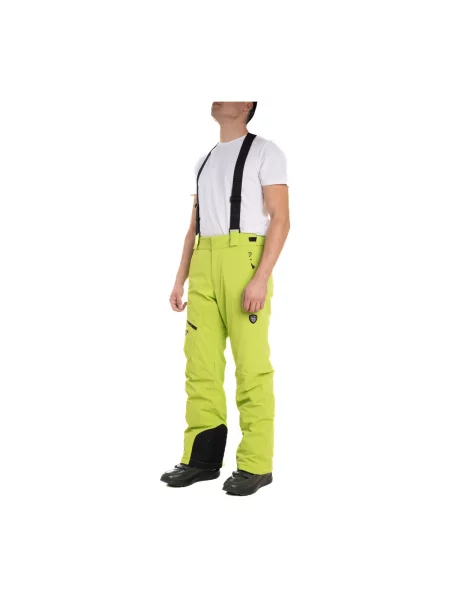 Pantaloni Emporio Armani Ea7 galben