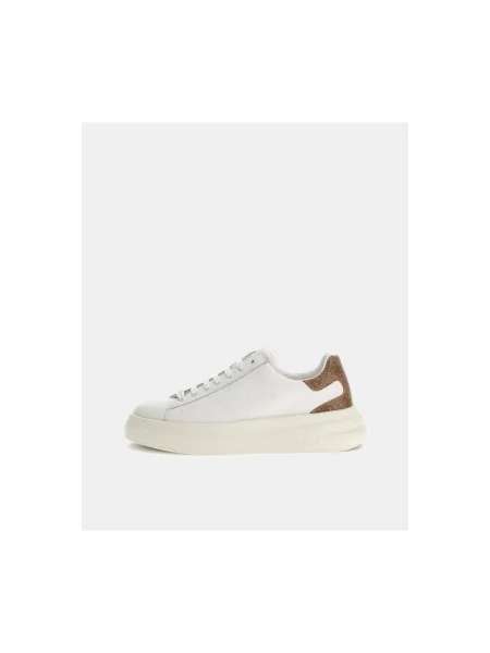 Pantofi Guess din piele alb