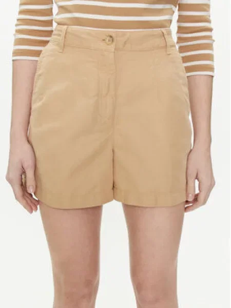 Tommy Hilfiger Šortky z materiálu béžová