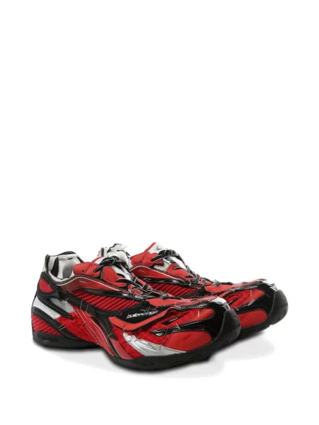 Sneakerși Balenciaga cu dungi roșu