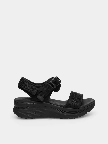 Skechers Босоніжки Текстиль чорний