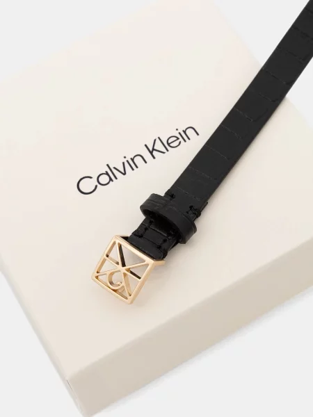 Kožený Calvin Klein dámský černá