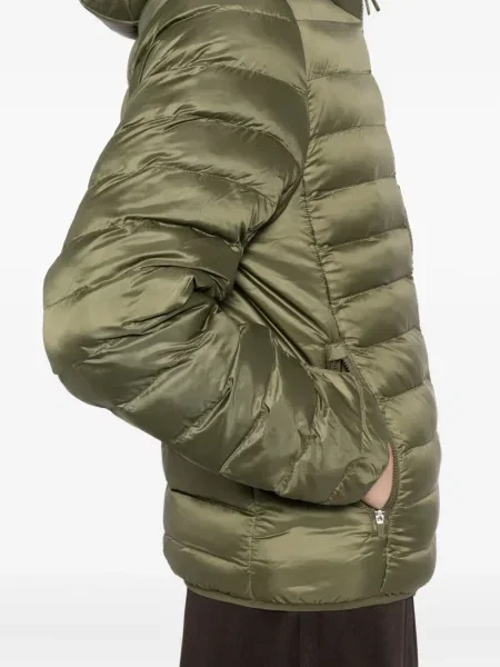 Geacă Lacoste cu glugă verde