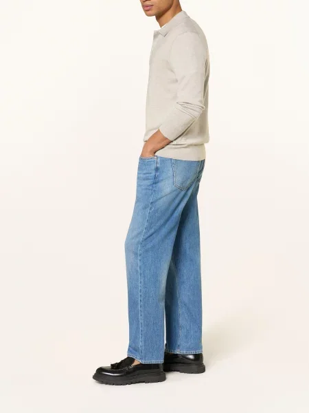 Paul Džíny Regular Fit light blue modré