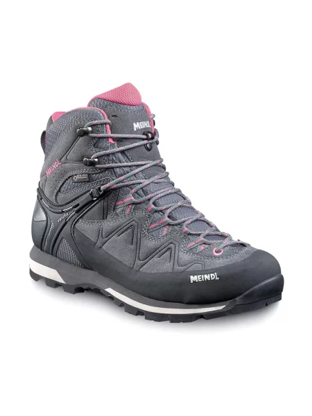 Botki Meindl skórzane szare