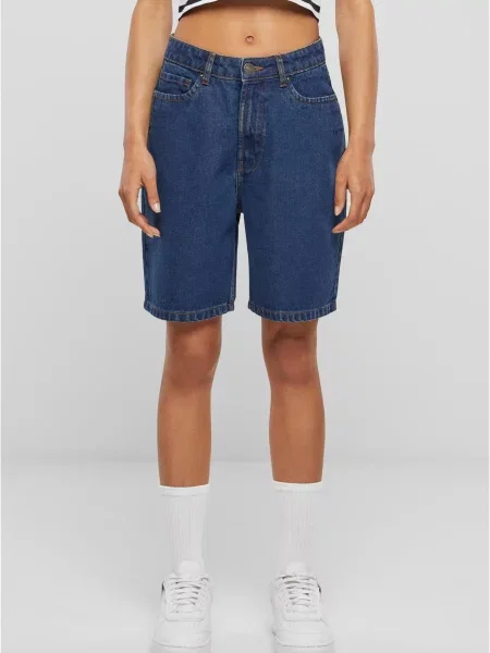 Bermudy Urban Classics niebieskie