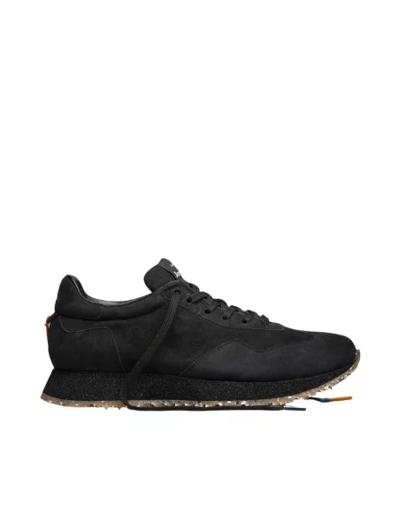Sneakersy Barracuda zamszowe czarne