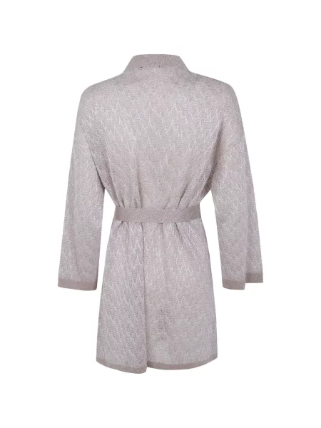 Cu centură cardigan D.exterior tricotate