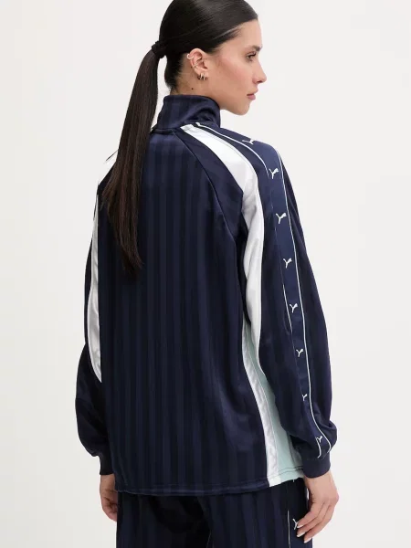 Puma bluza PUMA x GUIZIO granatowy z aplikacją niebieska