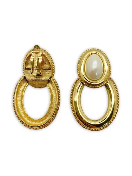 Cercei Jennifer Gibson Jewellery cu perle auriu