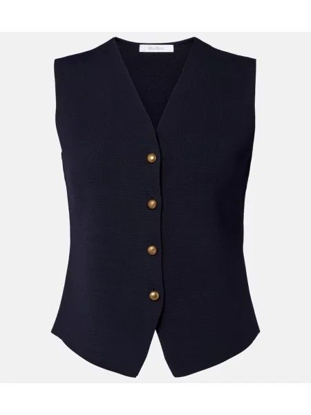 Vestă Max Mara albastru
