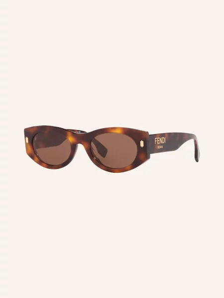 Fendi Sluneční Brýle havana/ hnědá