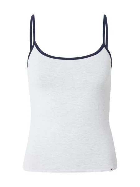 HOLLISTER Top bleumarin / deschis gri