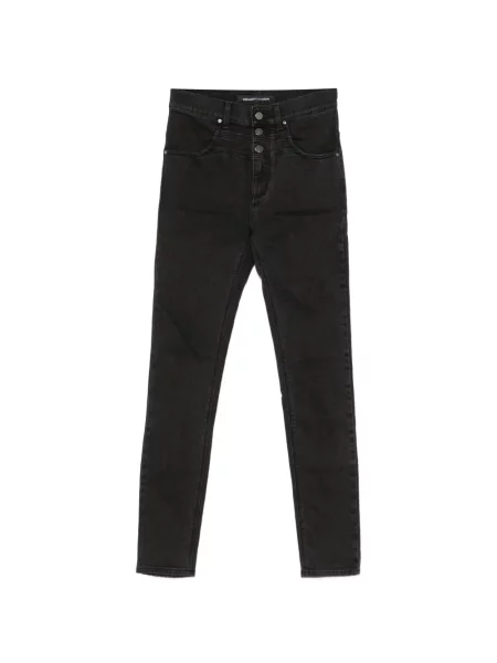 Blugi skinny Karl Lagerfeld skinny fit negru