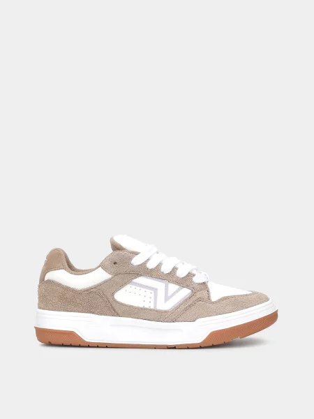 Замшевые кеды Vans бежевые