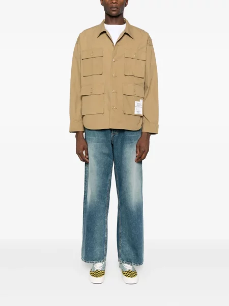 Traperice ravnih nogavica Icon Denim plava