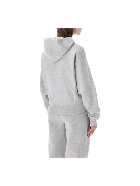 Bluza z kapturem Pangaia z kapturem szara