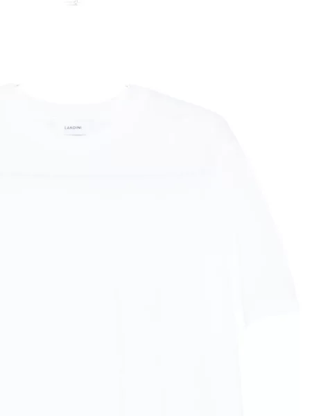 Tricou Lardini scurt alb