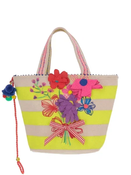 Haftowana torebka Pero w paski