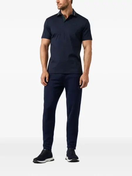 Scurt tricou polo Hackett London albastru