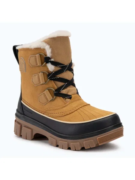 Дамски ботуши за сняг Sorel Torino V WP Outdry curry/black черно