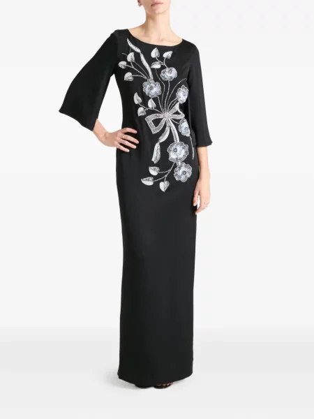 Rochie Temperley London de lână negru