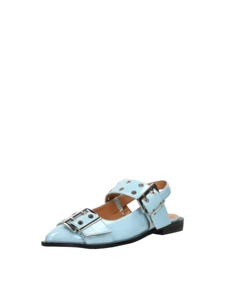 Balerinki Shoecolate niebieskie