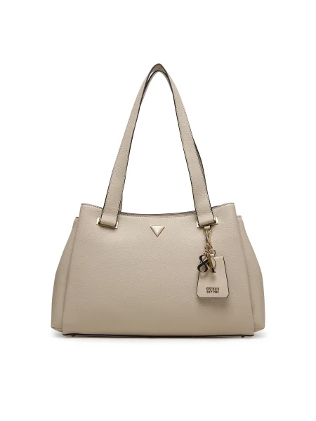 GUESS Shopper EVIE GIRLFRIEND sivobéžová béžová