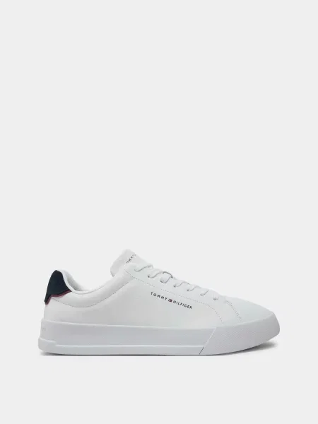 Кожаные кеды Tommy Hilfiger белые