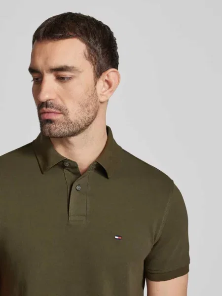 Koszulka Tommy Hilfiger Regular Polo Army Green L zielona