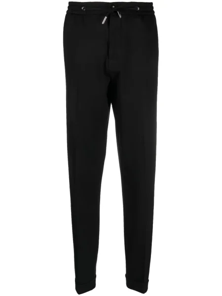 Pantaloni de jogging Billionaire cu broderie alergare negru