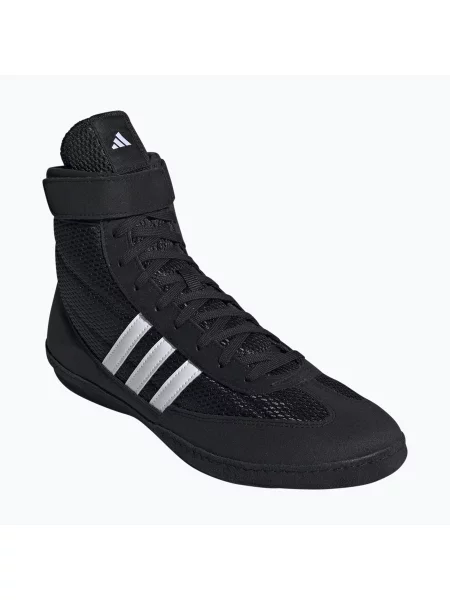 Încălțăminte de lupte pentru bărbați adidas Combat Speed 4 core black/footwear white alb