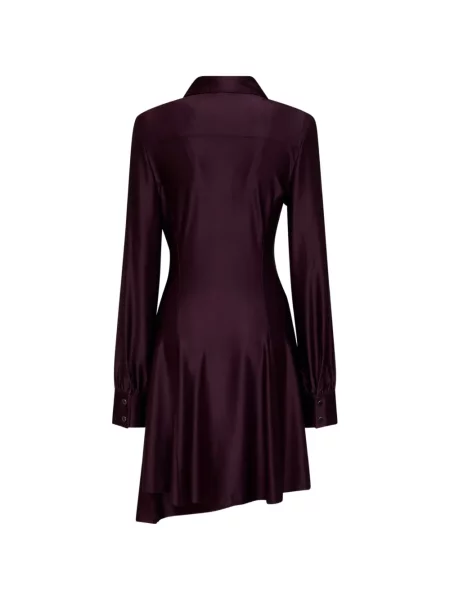 Rochie Rabanne asimetrică violet