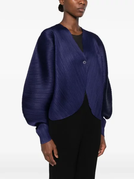 Яке Pleats Please Issey Miyake синьо