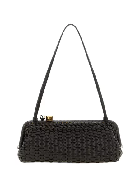 Geantă shopper Jacquemus din piele maro