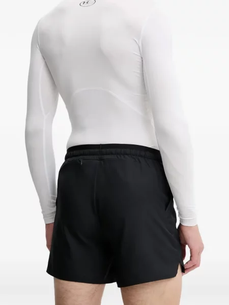 Prugaste teretana kratke hlače Adidas s printom plava