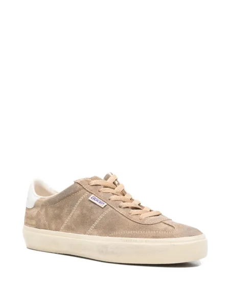 Маратонки Golden Goose с връзки с дантела златисто