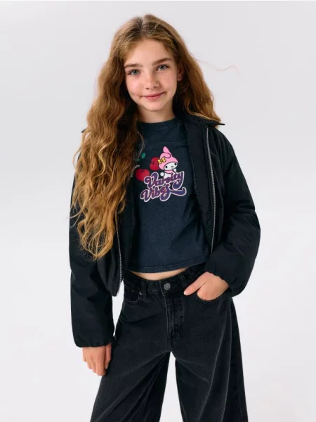 Sinsay tričko se sepraným efektem My Melody námořnická modrá